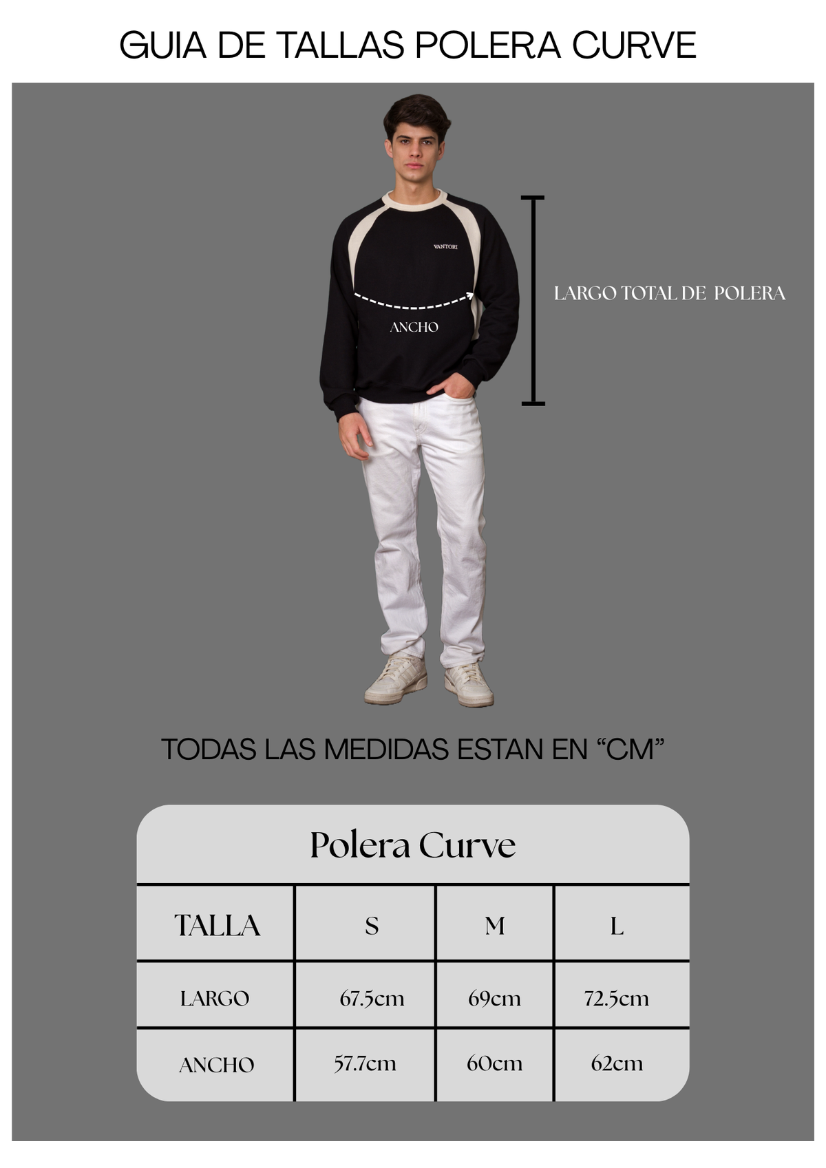 Guía de tallas