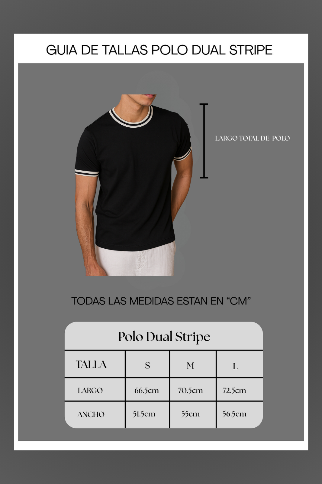 Guía de tallas