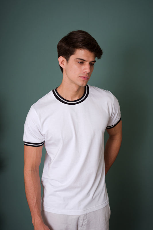 POLO DUAL STRIPE